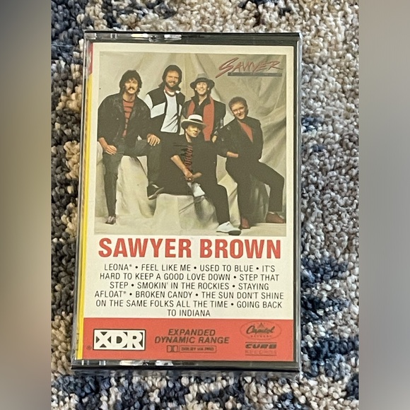 Sawyer Brown Cassette tape Self Titled Tape FACTORY SEALED NEW - Picture 1 of 3